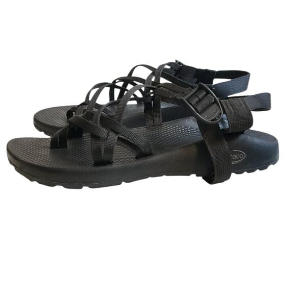 Chaco Z/2 Classic Women’s Black Sandals Size 11 Toe Loop Adjustable Strap Hiking - Picture 6 of 15